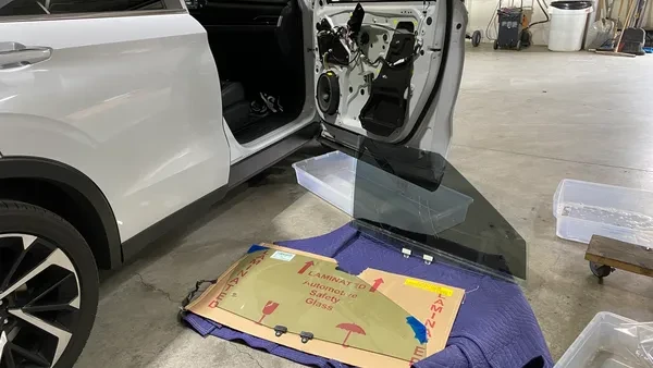 Auto glass replacement at Dope Window Tinting in Pennsauken, NJ.