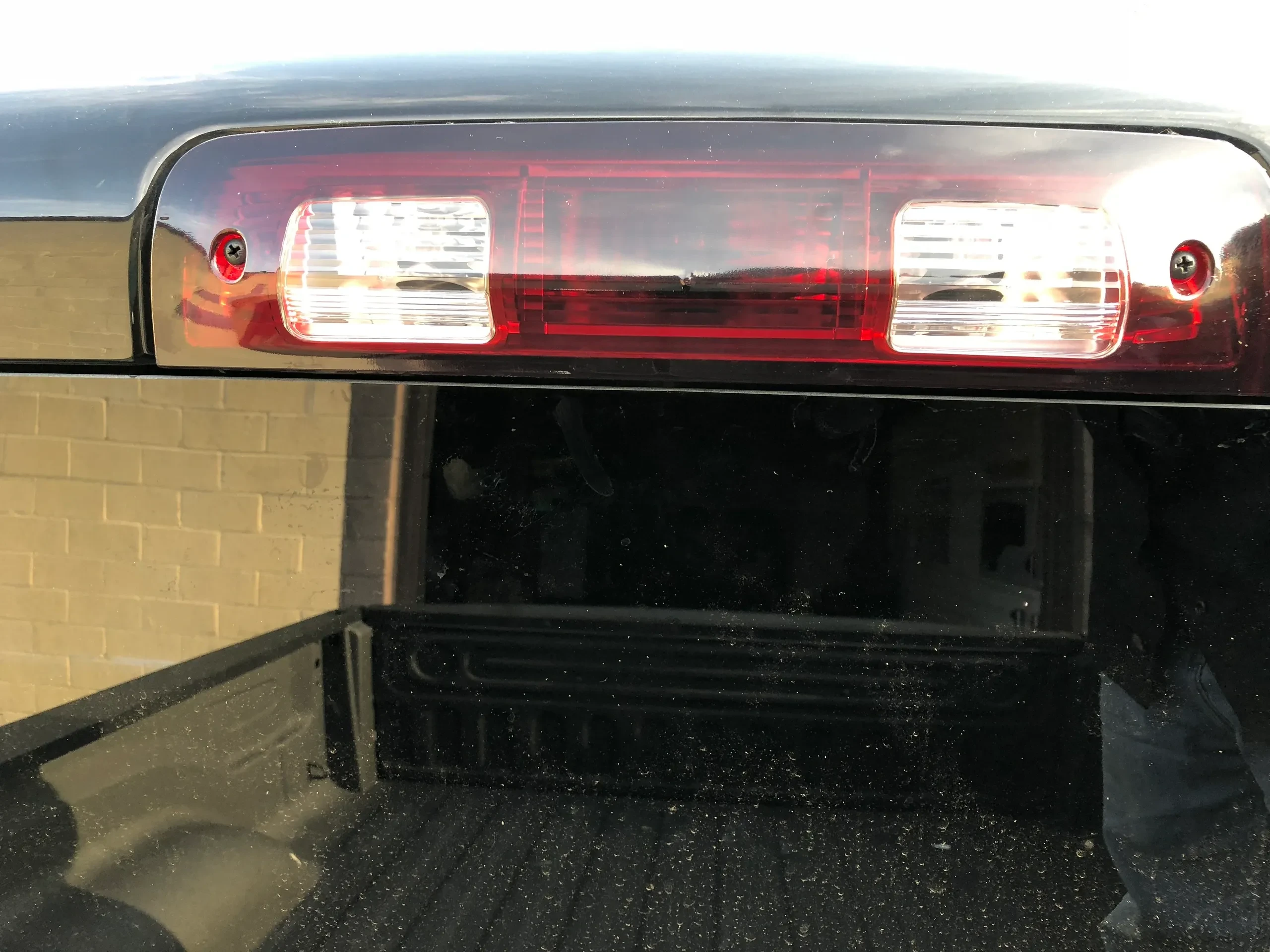 Dodge Ram smoked third brake light tint at Dope Tintings NJ
