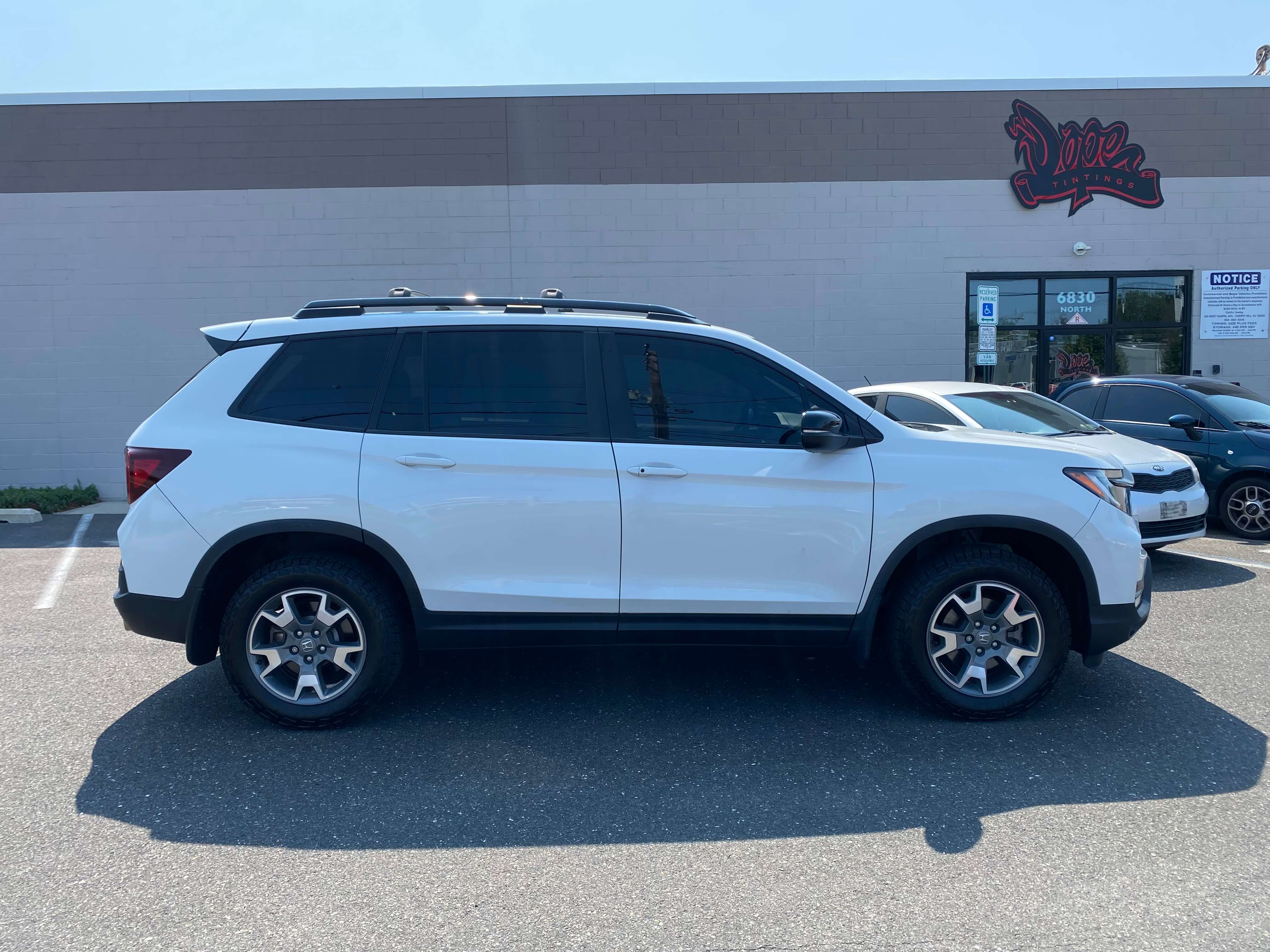 Window Tinting Cherry Hill NJ | 2023 Honda Passport Tint Installation — photo 2