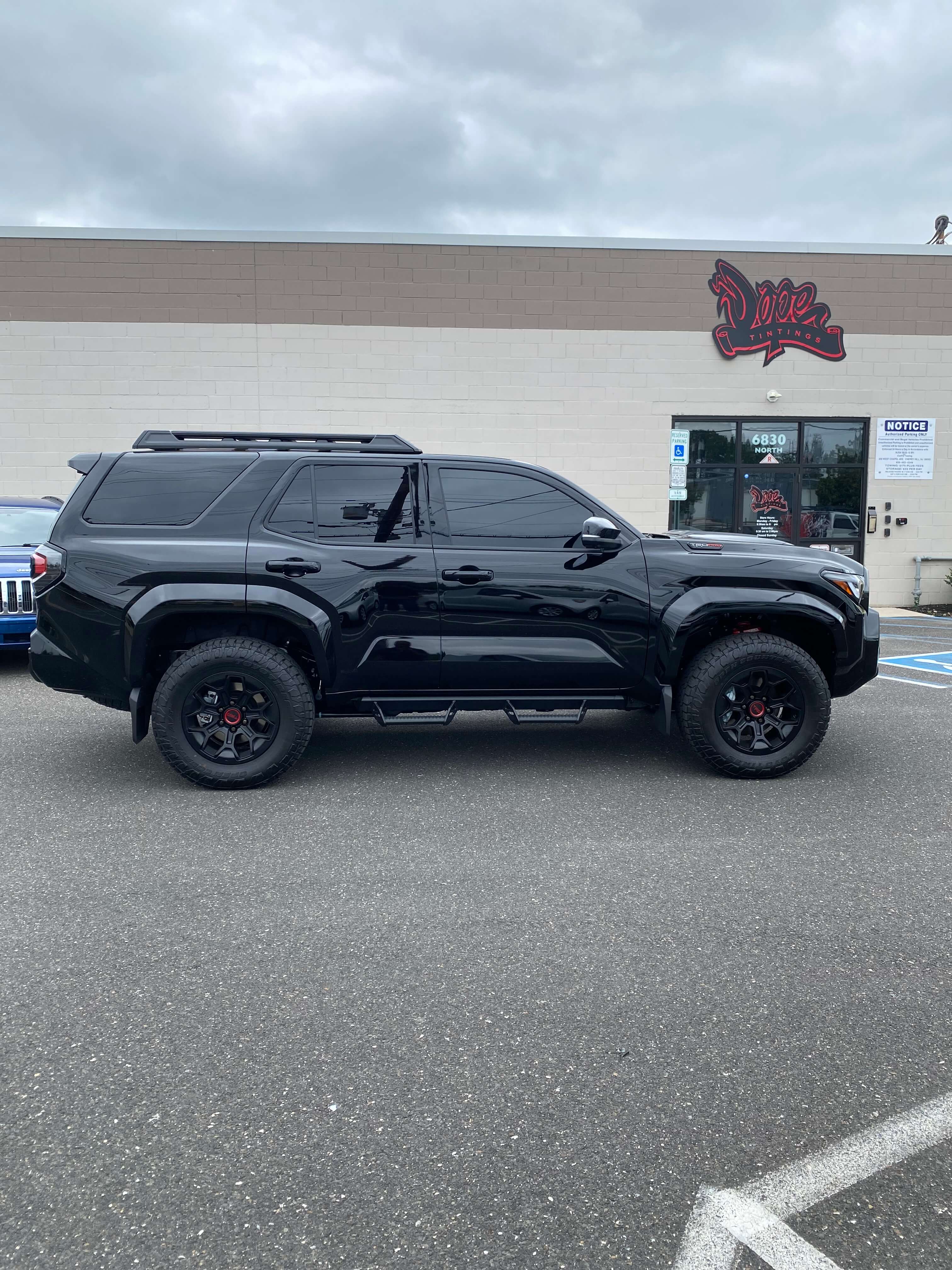 Window Tinting Collingswood NJ | 2025 Toyota 4Runner TRD Tint Installation — photo 2