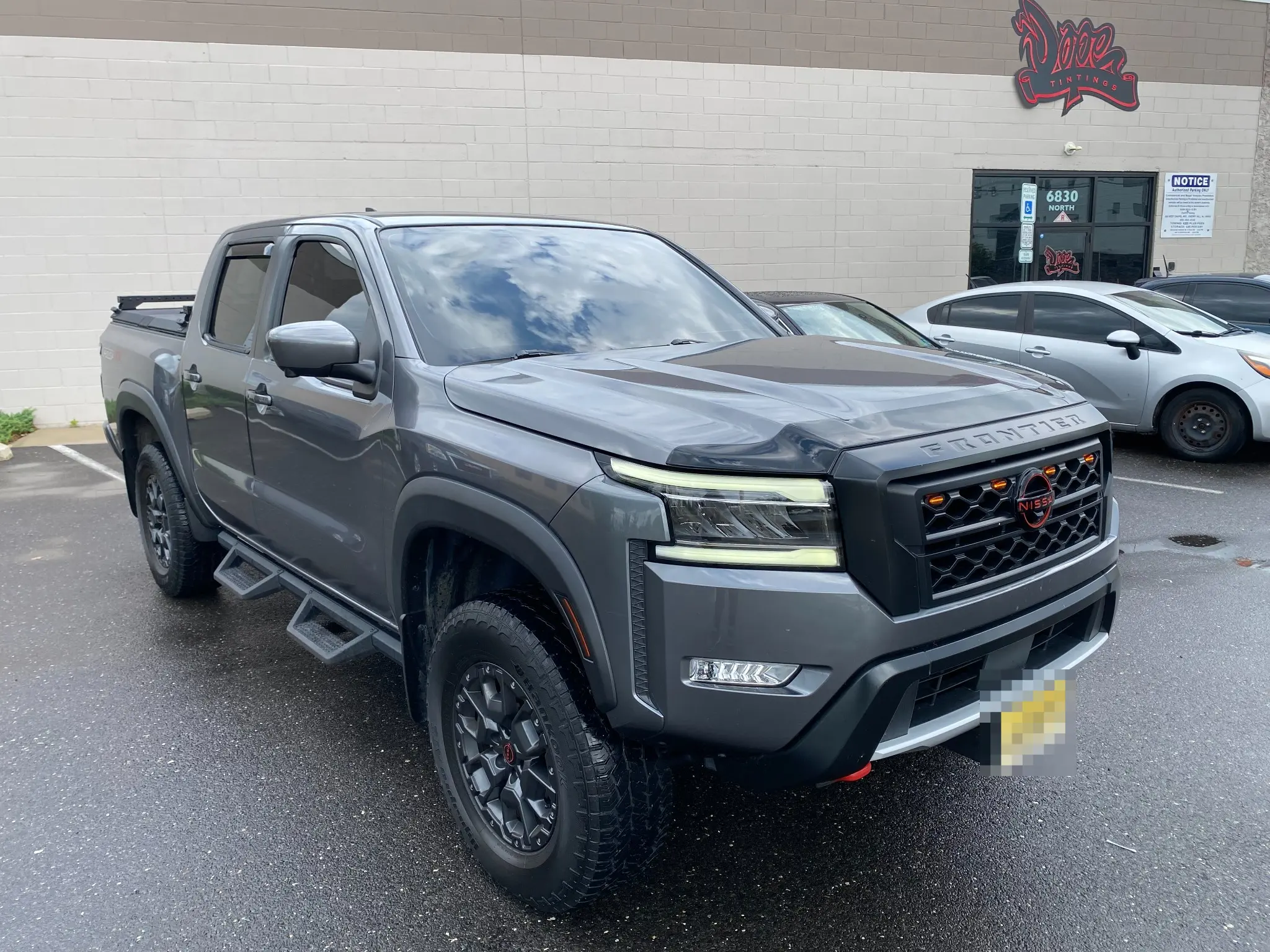 What Does 35% Windshield Tint Look Like on a 2023–2027 Nissan Frontier? — photo 3