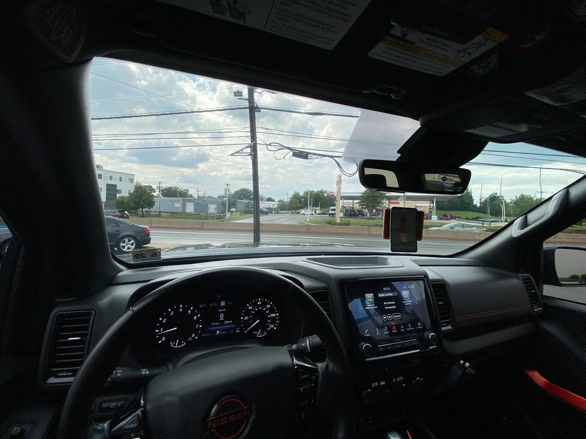 What Does 35% Windshield Tint Look Like on a 2023–2027 Nissan Frontier? — photo 5