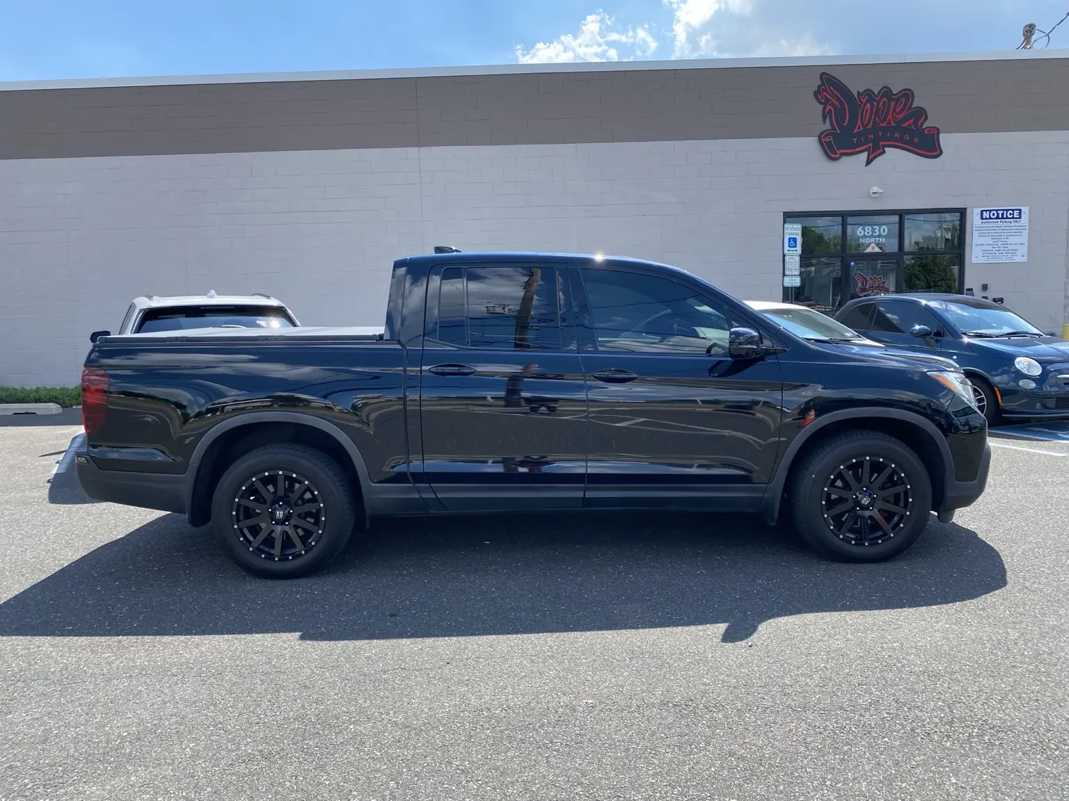 What Does 20% Front Window Tint Look Like on a 2017–2024 Honda Ridgeline? — photo 2