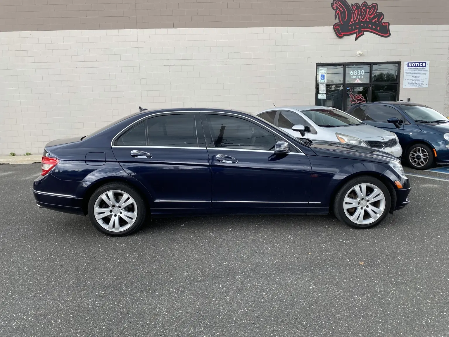 What Does 20% Tint Look Like on a 2008–2014 Mercedes-Benz C300? — photo 3