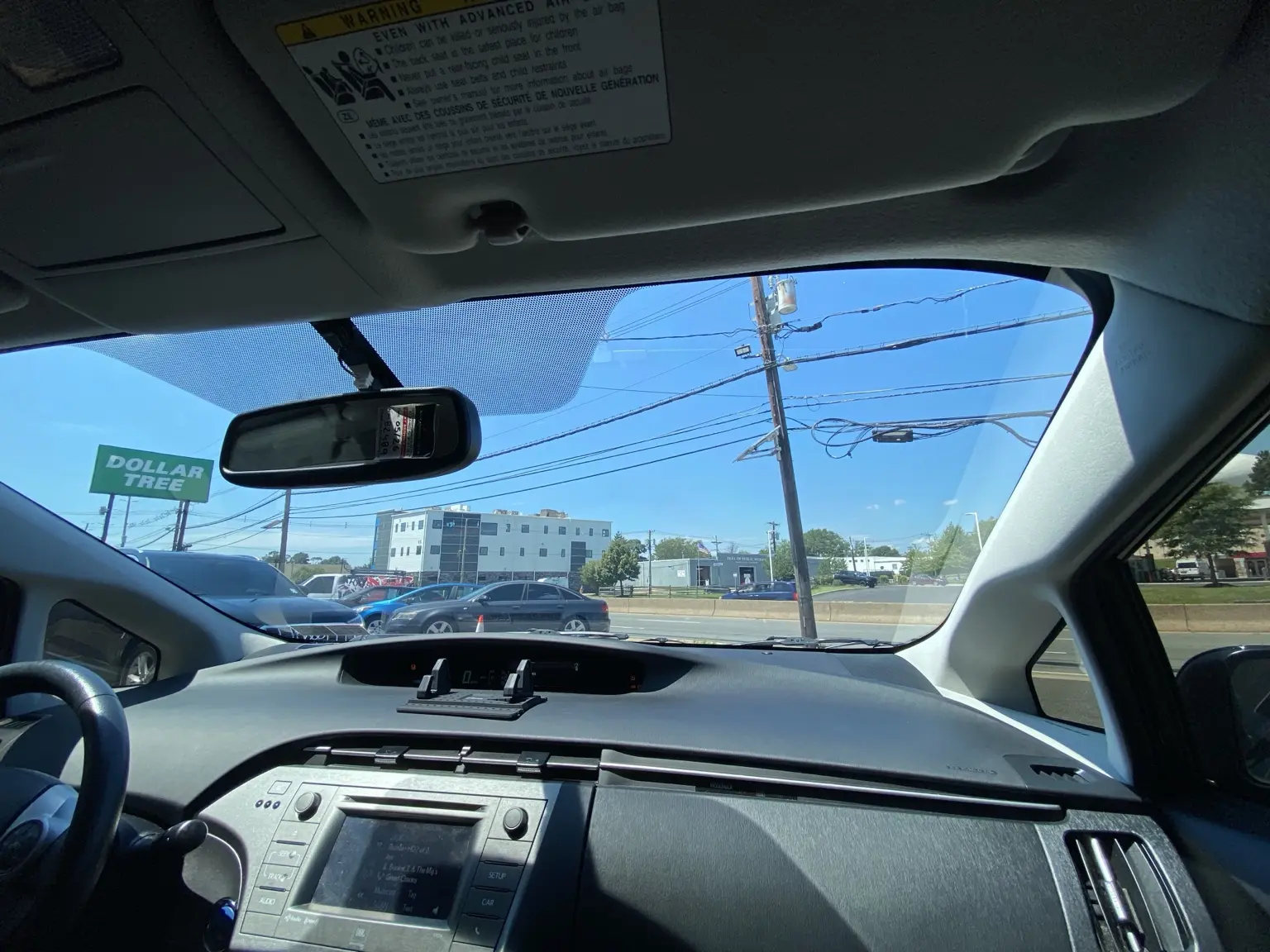 What Does 55% Windshield Tint Look Like on a 2010–2015 Toyota Prius? — photo 6