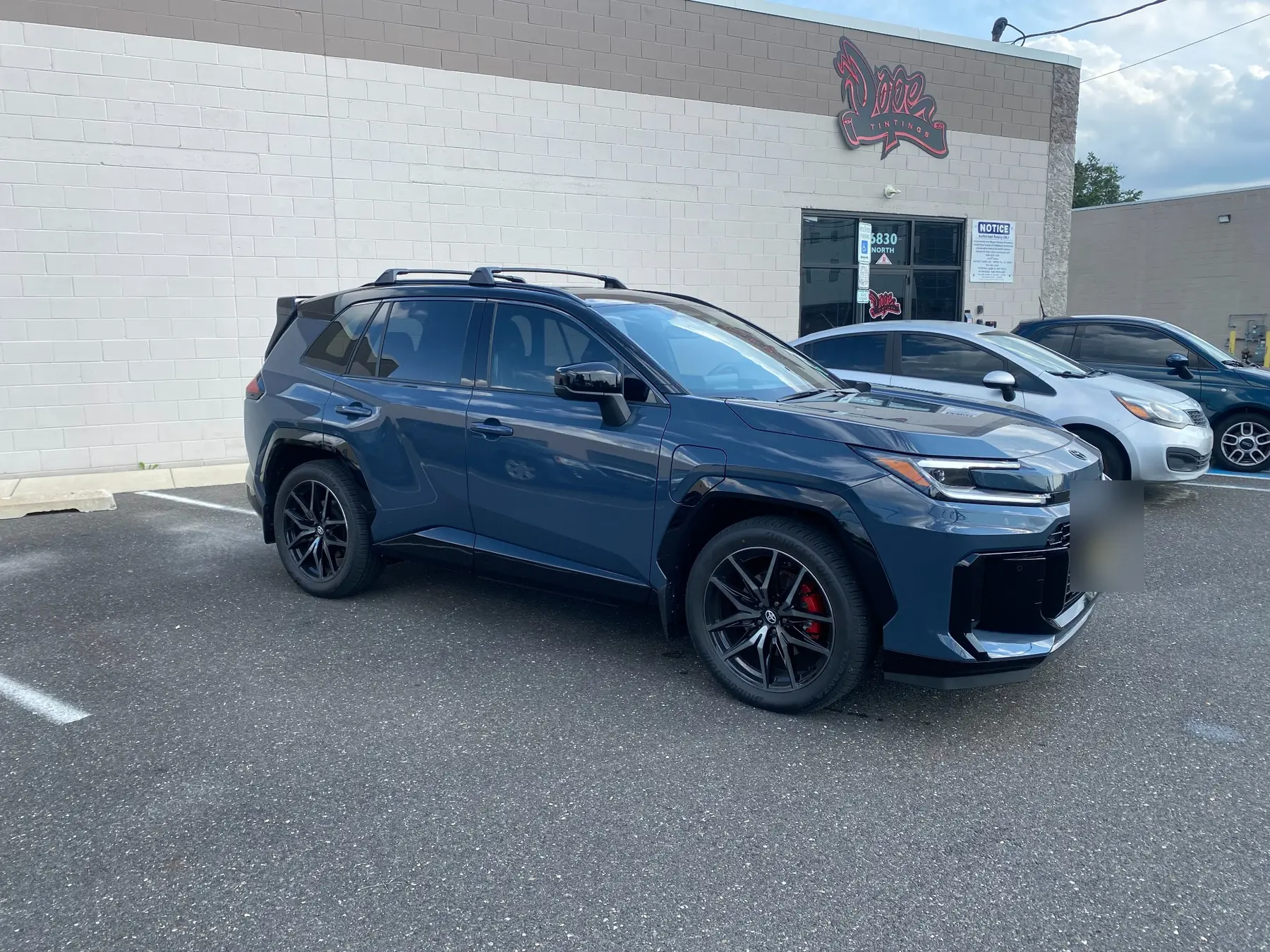 What Does 25% Front Window Tint Look Like on a 2026–Present Toyota RAV4 GR Sport?