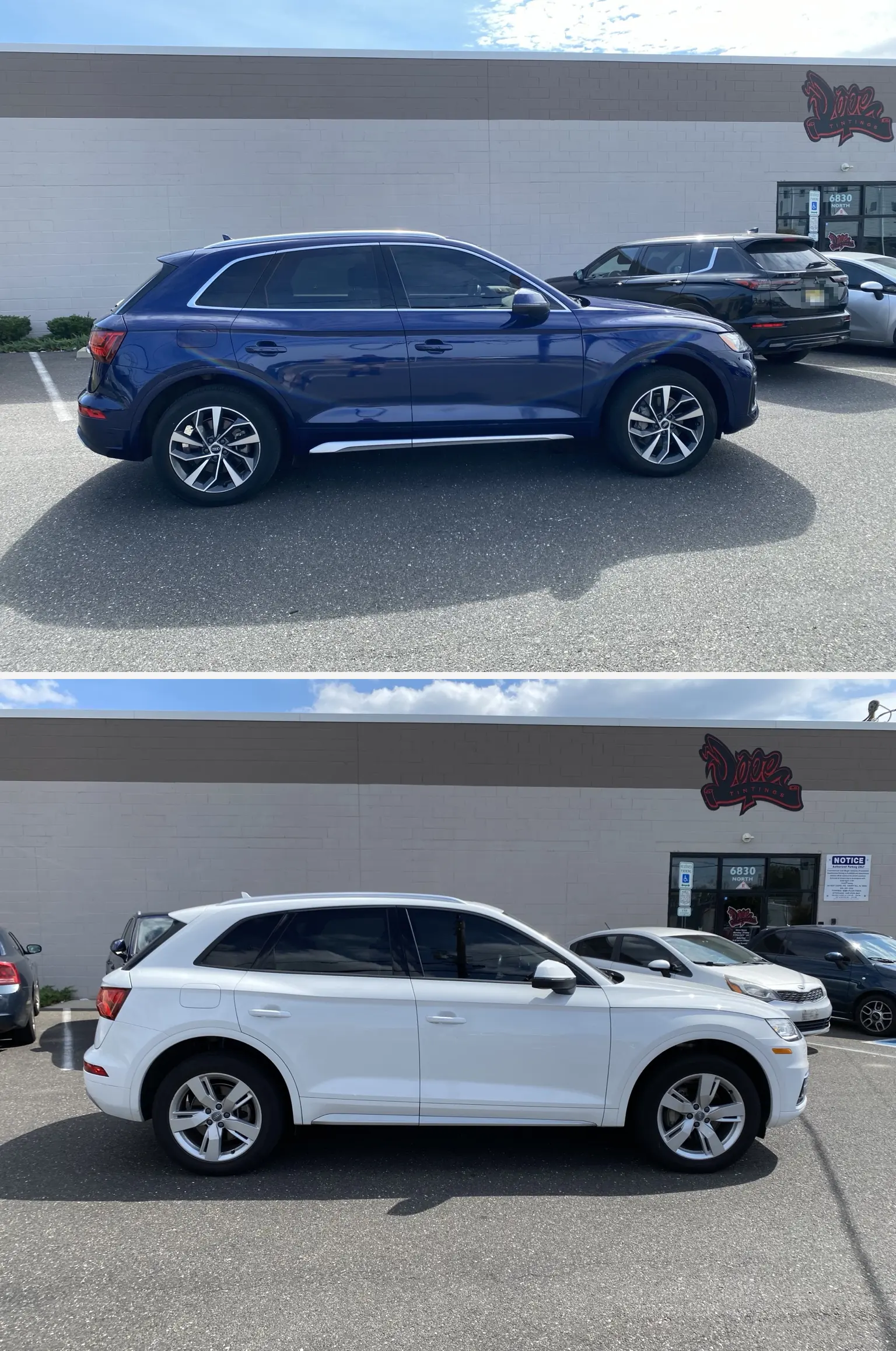 Does Carbon Window Tint Look Darker or Better Than Standard Tint? Two Audi Q5s Compared — photo 2