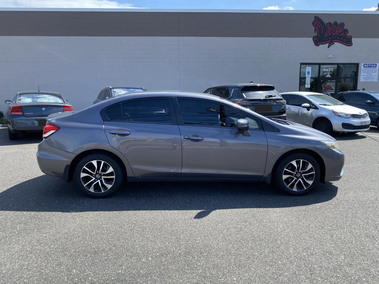 What Does 20% Carbon Tint Look Like on a 2012–2015 Honda Civic Sedan? — photo 2