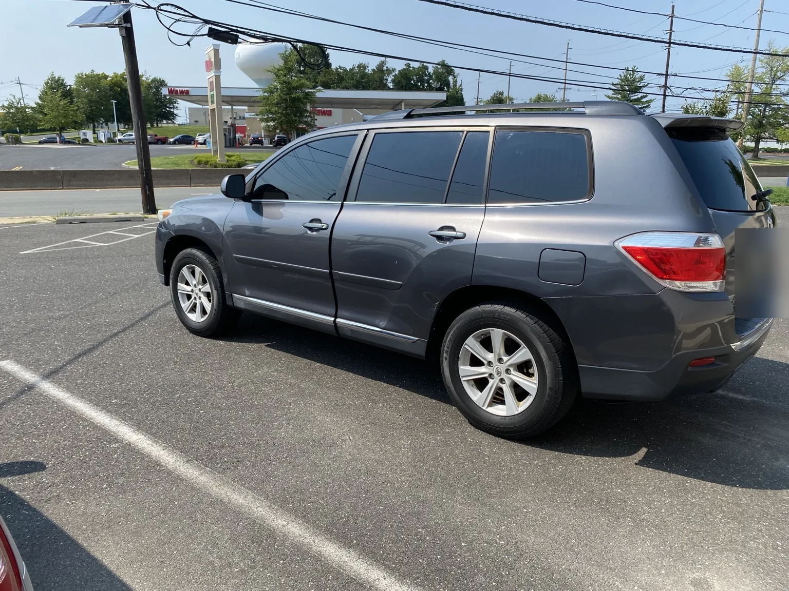 Toyota Highlander window tint job 5 — Dope Tintings Pennsauken NJ