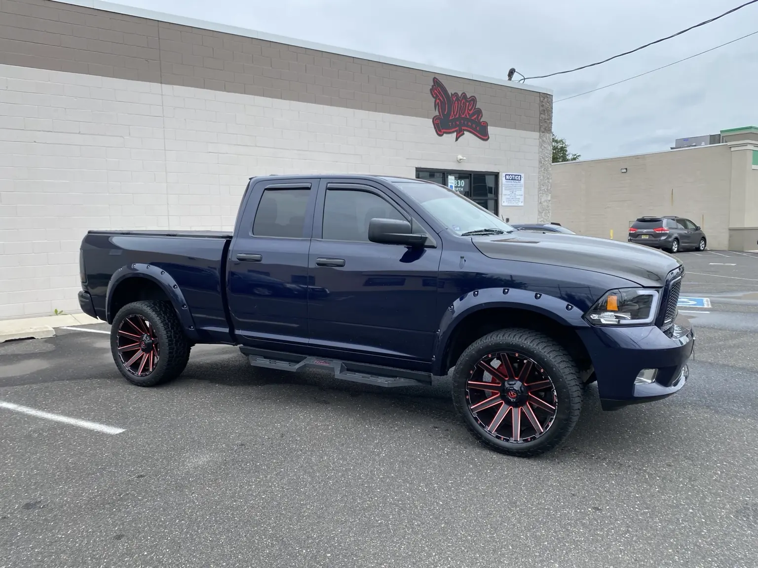 What Does 20% Front Window Tint Look Like on a 2009–2018 Ram 1500?