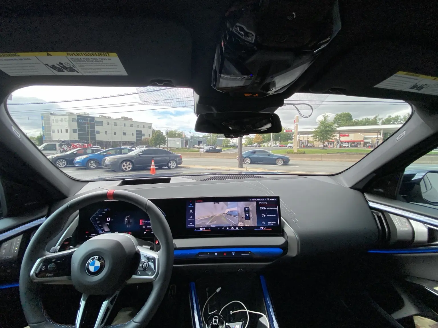 What Does 20% Ceramic Windshield Tint Look Like on a 2025–2026 BMW X3 M50? — photo 4
