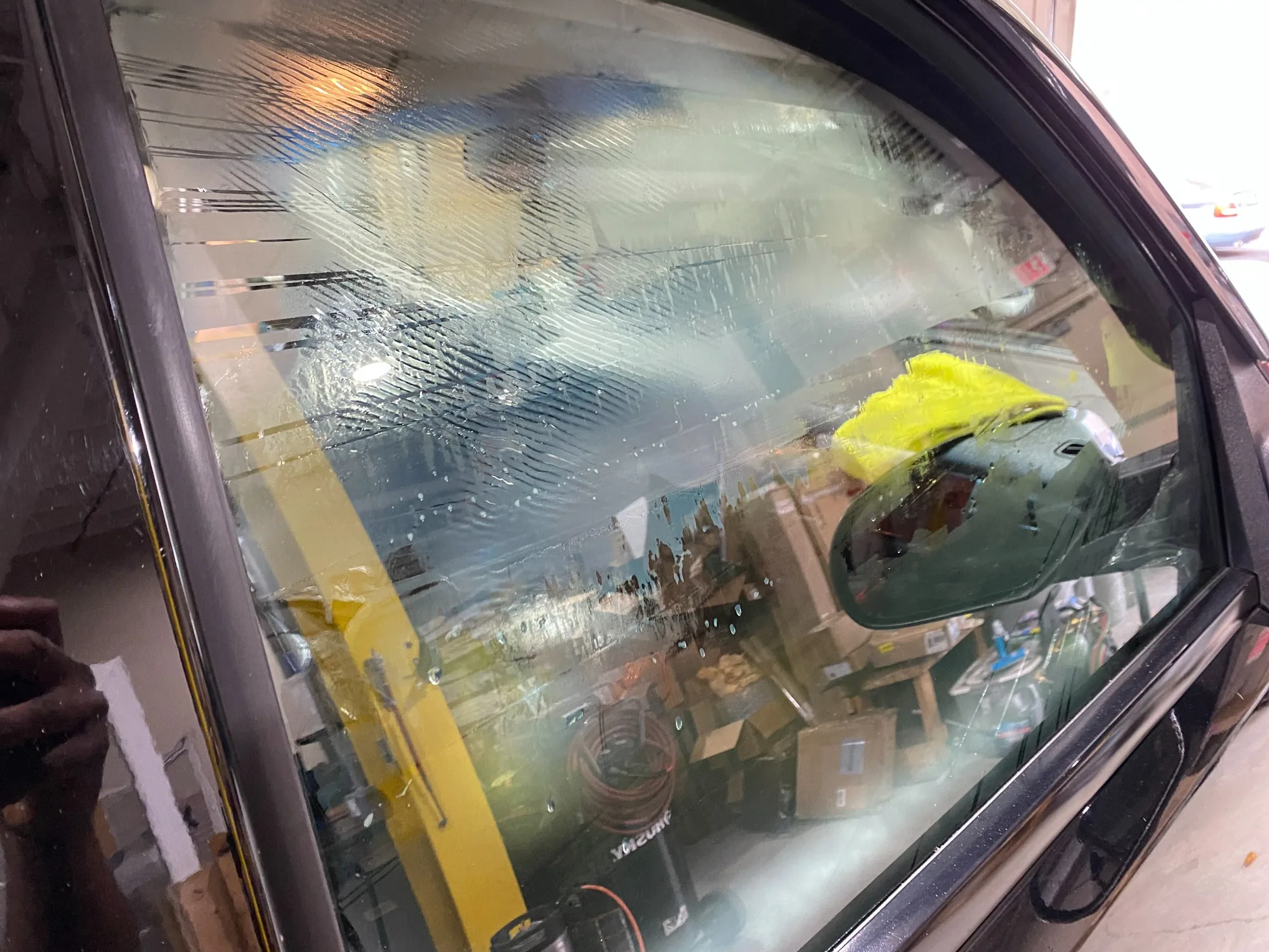Why Does My Window Tint Look Blurry or Wavy? — photo 4
